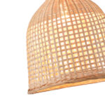ΦΩΤΙΣΤΙΚΟ ΚΡΕΜΑΣΤΟ BAMBOO 1XE27 400Χ400X270mm ARTE ILLUMINA EARTHY - Image 4