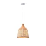 ΦΩΤΙΣΤΙΚΟ ΚΡΕΜΑΣΤΟ BAMBOO 1XE27 400Χ400X270mm ARTE ILLUMINA EARTHY