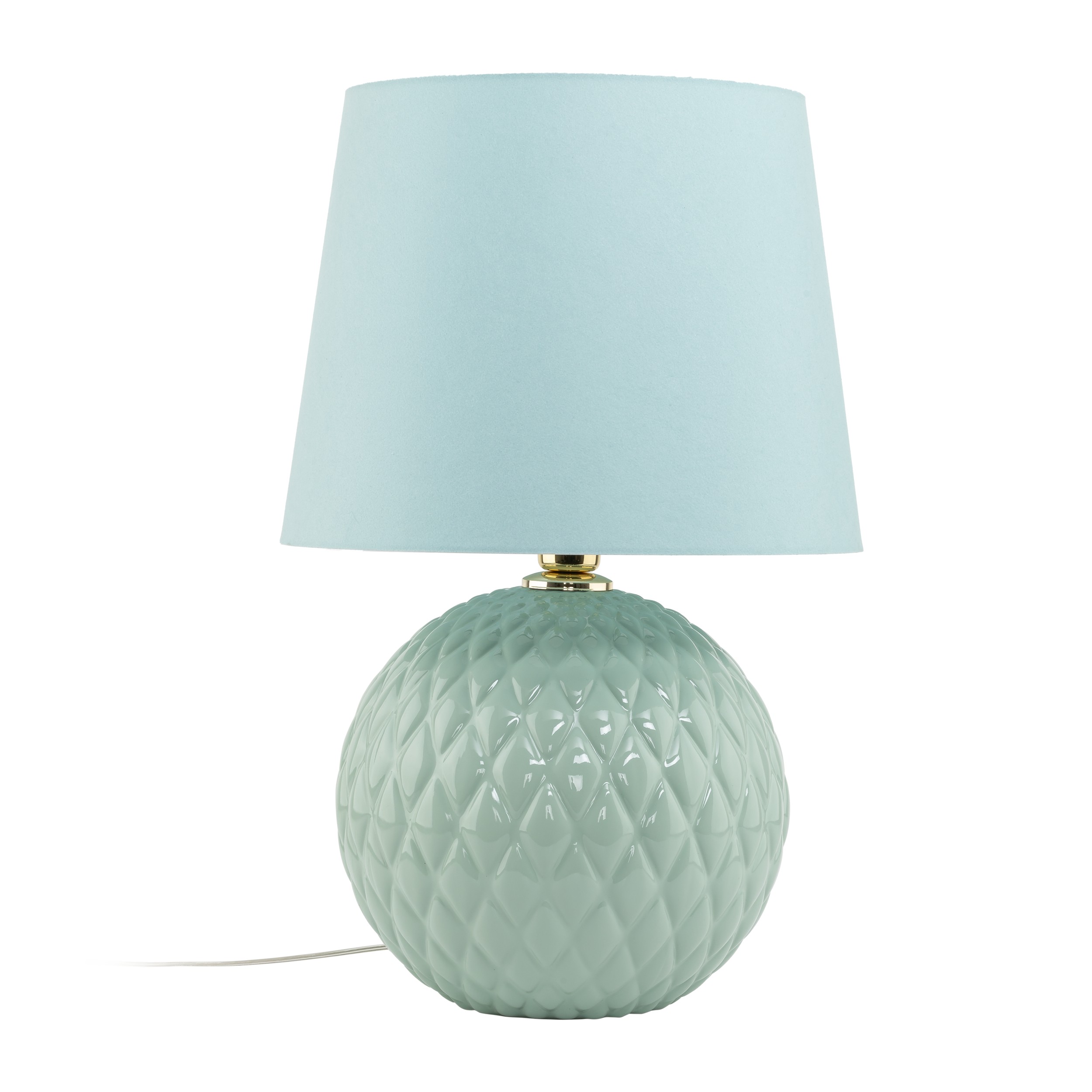 5903 TK LIGHTING TABLE LAMP SANTANA 5903 1XE27 BLUE - Image 1