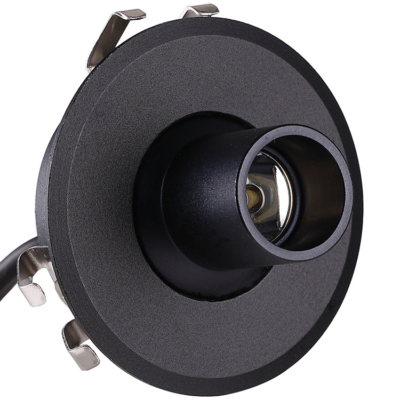 EL-CF03 LED CABINET LIGHT 12V/1W 4000K D39MM, BL.