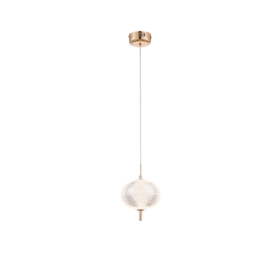 AMARO LED PENDANT 12W 3000K, GOLD
