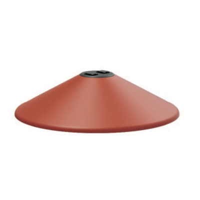 ELMARK LED FIXTURE 12W 48V CCT, ORANGE