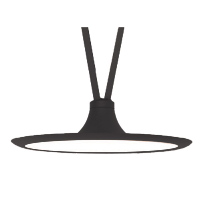 ELMARK LED FIXTURE 15W 48V CCT, DARK GREY
