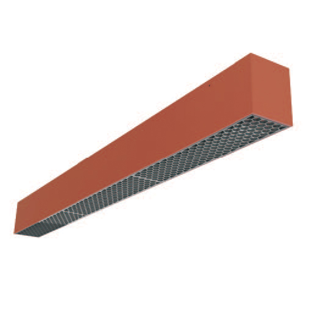 955FB24CCT03GR ELMARK LED FIXTURE 12W 48V CCT HONEYCOMB, D. GREY - Image 1