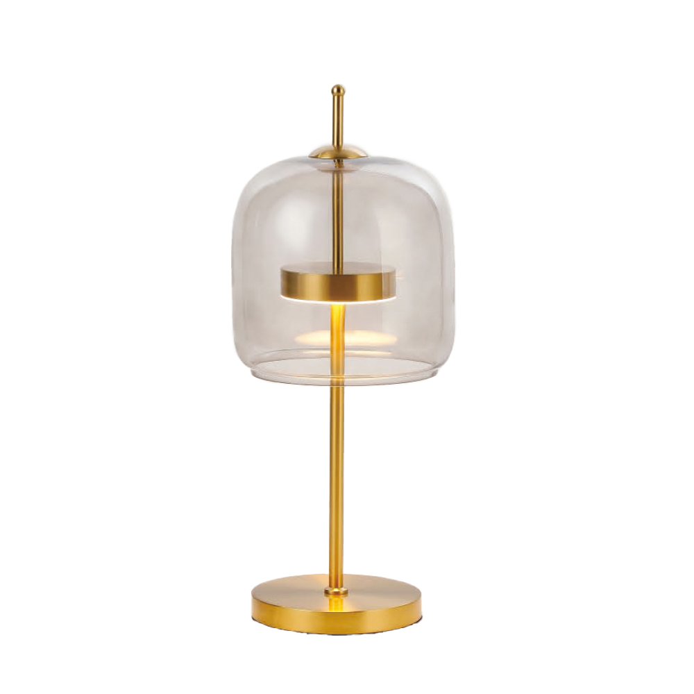 955LEIA530SM LEIA LED TABLE LAMP 5W 3000K, SMOKY GREY - Image 1