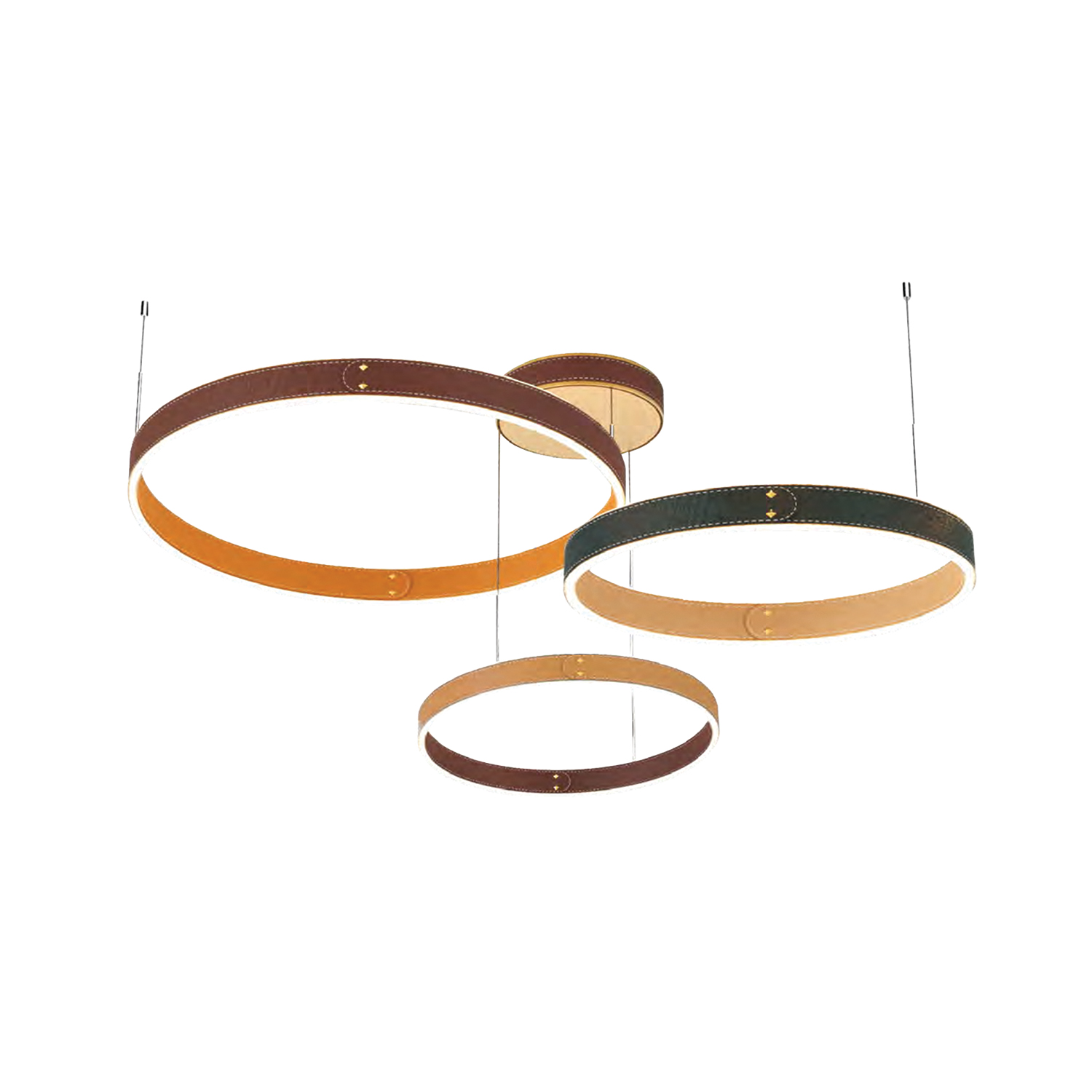 955PRESTIGE14830MC PRESTIGE LED PENDANT 148W 3000K, MULTICOLOURED - Image 1