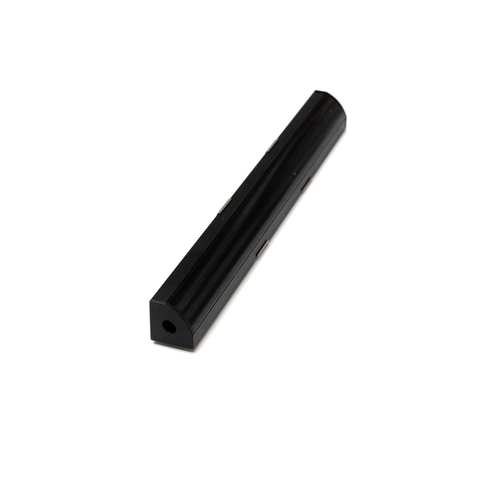 99ACC1203LPBL EL-1203 ANGLE PROFILE FOR LED STRIP OM 2M, BLACK - Image 1
