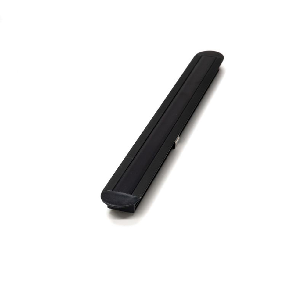 99ACC1204LPBL EL-1204 PROFILE FOR LED STRIP BM 2M, BLACK - Image 1