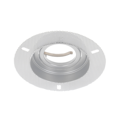 EL-6732 ROUND TRIMLESS DOWNLIGHT GU10 ALUM, WHITE