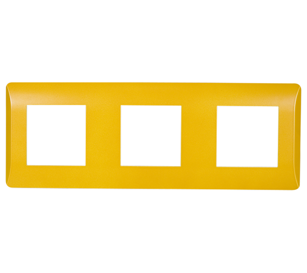 06324 ΠΛΑΙΣΙΟ ΤΡΙΠΛΟ ΚΙΤΡΙΝΟ EL0632 SPLENDOR - Image 1