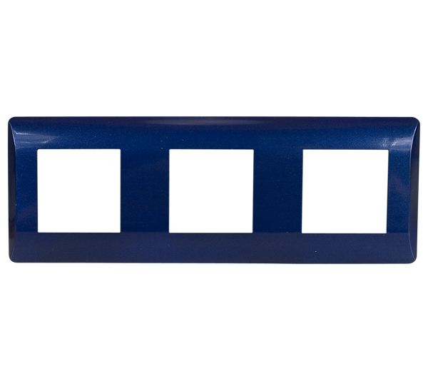 06329 ΠΛΑΙΣΙΟ ΤΡΙΠΛΟ ΜΠΛΕ ΣΚΟΥΡΟ EL0632 SPLENDOR - Image 1
