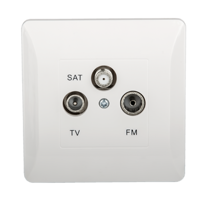 ΠΡΙΖΑ TV+FM+SAT ΛΕΥΚΗ EL0668 SPLENDOR