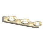 ΑΠΛΙΚΑ ΤΟΙΧΟΥ LED 9W 4000Κ ΟΒΑΛ 3Φ 460X50X116 ΝΙΚΕΛ ARTE ILLUMINA