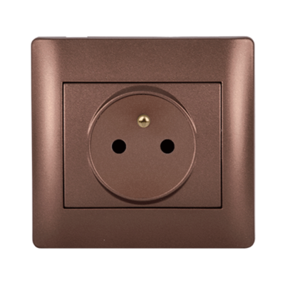 RHYME FRENCH TYPE SOCKET COFFEE METALLIC