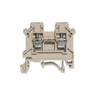 SCREW TERMINAL BLOCK 2,5MM2 HF PA66 UL94, BLUE