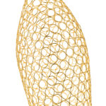 ΦΩΤΙΣΤΙΚΟ ΜΕΤΑΛΛΟ ΜΟΝΟΦΩΤΟ LED 7,6W 3000K 780Lm Φ200x1960mm ΧΡΥΣΟ ARTE ILLUMINA PERFORATO - Image 4