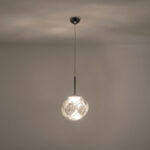 ΦΩΤΙΣΤΙΚΟ ΚΡΕΜΑΣΤΟ ΣΤΡΟΓΓΥΛΟ LED 6W 360Lm 3000K Φ30 ΑΣΗΜΙ ARTE ILLUMINA PICADILLY - Image 3
