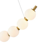 ΦΩΤΙΣΤΙΚΟ ΚΡΕΜΑΣΤΟ ΜΕΤΑΛΛΟ LED 19W 1170Lm 3000K 800X1420mm ΜΠΡΟΝΖΕ-ΛΕΥΚΟ ARTE ILLUMINA TREA - Image 4