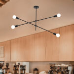 ΦΩΤΙΣΤΙΚΟ ΚΡΕΜΑΣΤΟ 4ΦΩΤΟ 4XΕ27 1000X550mm MAX 40W ΜΑΥΡΟ ARTE ILLUMINA SKYLINE - Image 2