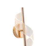 ΑΠΛΙΚΑ ΑΚΡΥΛΙΚΗ 8W 720Lm 3000K 300X130mm ΓΑΛΛΙΚΟ ΧΡΥΣΟ ARTE ILLUMINA SILK - Image 4
