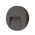 ΦΩΤΙΣΤΙΚΟ ΤΟΙΧΟΥ SLIM LED 3W IP65 230V 4000K Φ135mm ΓΡΑΦΙΤΗΣ PRO ARTE ILLUMINA - Image 2