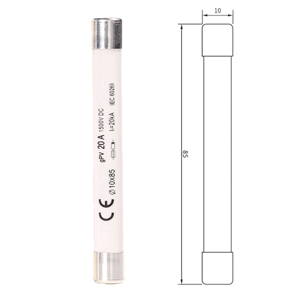 15PV20A ΦΥΣΙΓΓΙ 10X85 20A 1500VDC - Image 1