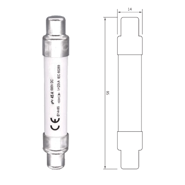 15PV50A ΦΥΣΙΓΓΙ 14X85 50A 1500VDC - Image 1