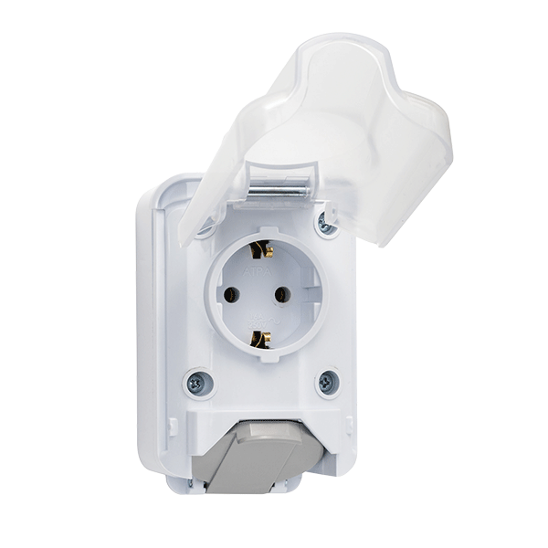 190213 ΠΡΙΖΑ ΣΟΥΚΟ 16А 250V ΜΕE, IP44 - Image 1