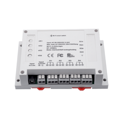 SMART WIFI ΔΙΑΚΟΠΤΗΣ ΡΑΓΑΣ 4 ΚΑΝΑΛΙΑ