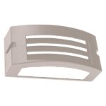 ΑΠΛΙΚΑ ΤΟΙΧΟΥ LM04 ΟΒΑΛ E27 MAX 10W LED 220X99X100 IP54 ΛΕΥΚΗ PRO ARTE ILLUMINA