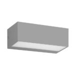 ΦΩΤΙΣΤΙΚΟ ΤΟΙΧΟΥ LED 12W 230X90X100 3CCT IP65 ΓΡΑΦΙΤΗΣ ARTE ILLUMINA LIMA