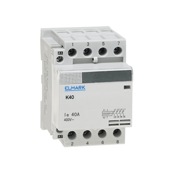 23485 ΡΕΛΕ ΡΑΓΑΣ К40 80А 230V 3NO+1NC - Image 1