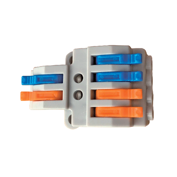31029 ΤΕΡΜΑΤΙΚΗ ΚΛΕΜΑ 2 INPUT/ 4 OUTPUT 4.00MM2 - Image 1