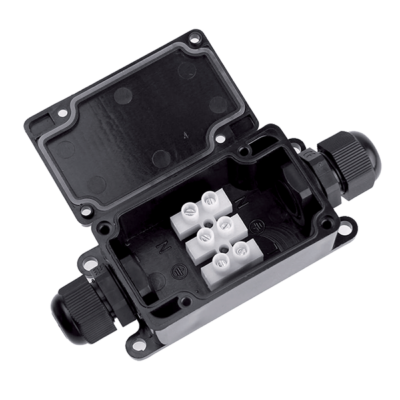 ΣΤΕΓΑΝΟ ΚΟΥΤΙ ΜΕ ΚΛΕΜΜΑ IP65 450V 10A
