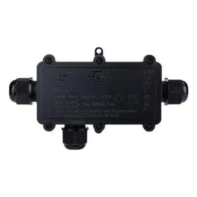 ELMARK JUNCTION BOX 3 ENTRY 450VAC 24A, IP68