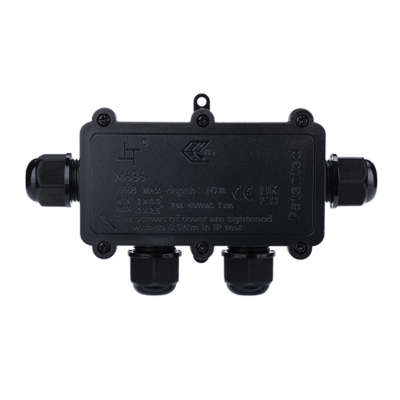 ELMARK JUNCTION BOX 4 ENTRY 450VAC 24A, IP68
