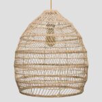 ΦΩΤΙΣΤΙΚΟ ΚΡΕΜΑΣΤΟ ΜΟΝΟΦΩΤΟ Ε27 Φ45x50 RATTAN (ΨΑΘΙΝΟ) ARTE ILLUMINA