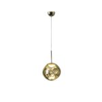 ΦΩΤΙΣΤΙΚΟ ΚΡΕΜΑΣΤΟ ΣΤΡΟΓΓΥΛΟ LED 6W 360Lm 3000K Φ30 ΧΡΥΣΟ ARTE ILLUMINA PICADILLY