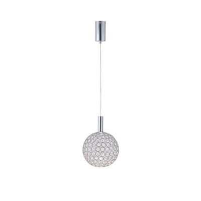 ΦΩΤΙΣΤΙΚΟ ΜΕΤΑΛΛΟ ΜΟΝΟΦΩΤΟ ΟΒΑΛ LED 6.3W 648Lm 3000K Φ250x1388mm AΣΗΜΙ ARTE ILLUMINA PERFORATO