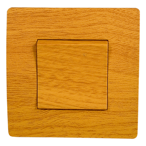 38015S EL BASIC TG102 1 BUTTON 2 WAY SWITCH PEAR-TREE-OLD - Image 1