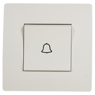 EL BASIC TG112 DOORBELL SWITCH CREAM-OLD