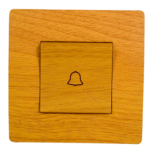 38125S EL BASIC TG112 DOORBELL SWITCH PEAR-TREE-OLD - Image 1