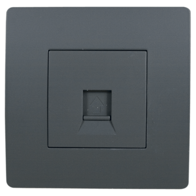 EL BASIC TZ112 COMPUTER LINE SOCKET GRAPHITE-OLD