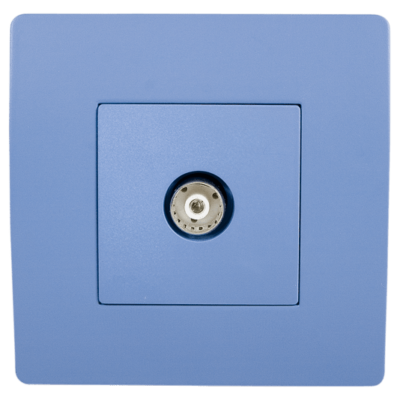 EL BASIC TZ111 TV ANTENNA SOCKET BLUE-OLD