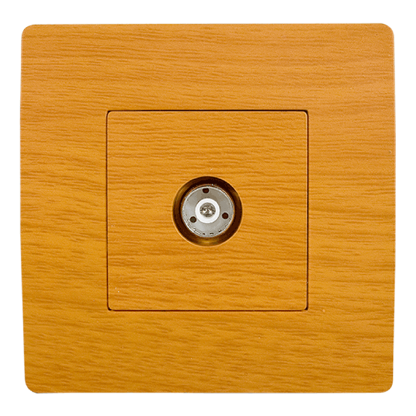 38365S EL BASIC TZ111 TV ANTENNA SOCKET PEAR-TREE-OLD - Image 1