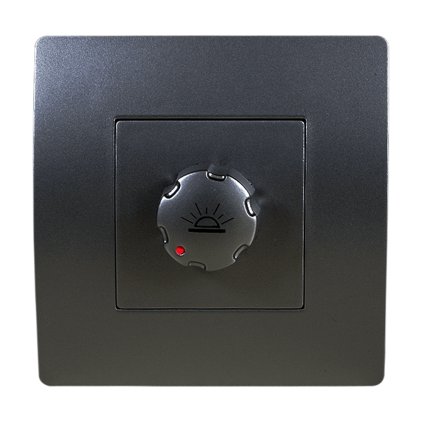 38803S EL BASIC TG111 DIMMER SWITCH 400W GRAPHITE-OLD - Image 1