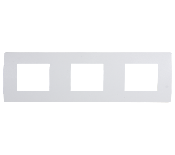 38910 BASIC ΤΡΙΠΛΟ ΠΛΑΙΣΙΟ ΛΕΥΚΟ - Image 1