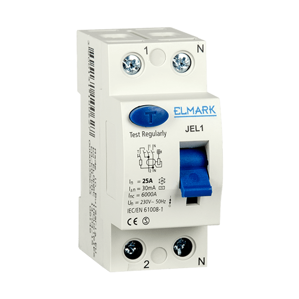 40221 ΡΕΛΕ ΔΙΑΡΡΟΗΣ JEL1 2P 25A/30MA - Image 1