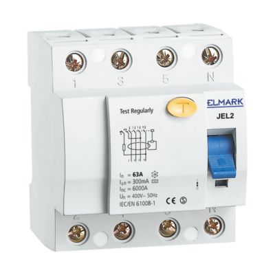 ΡΕΛΕ ΔΙΑΡΡΟΗΣ JEL2 4P 20A/30mA SIGMA