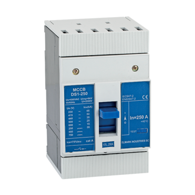 MCCB DS1 250/200+MX 400V